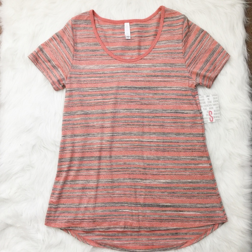 NWT small LuLaRoe Classic T with stripes
